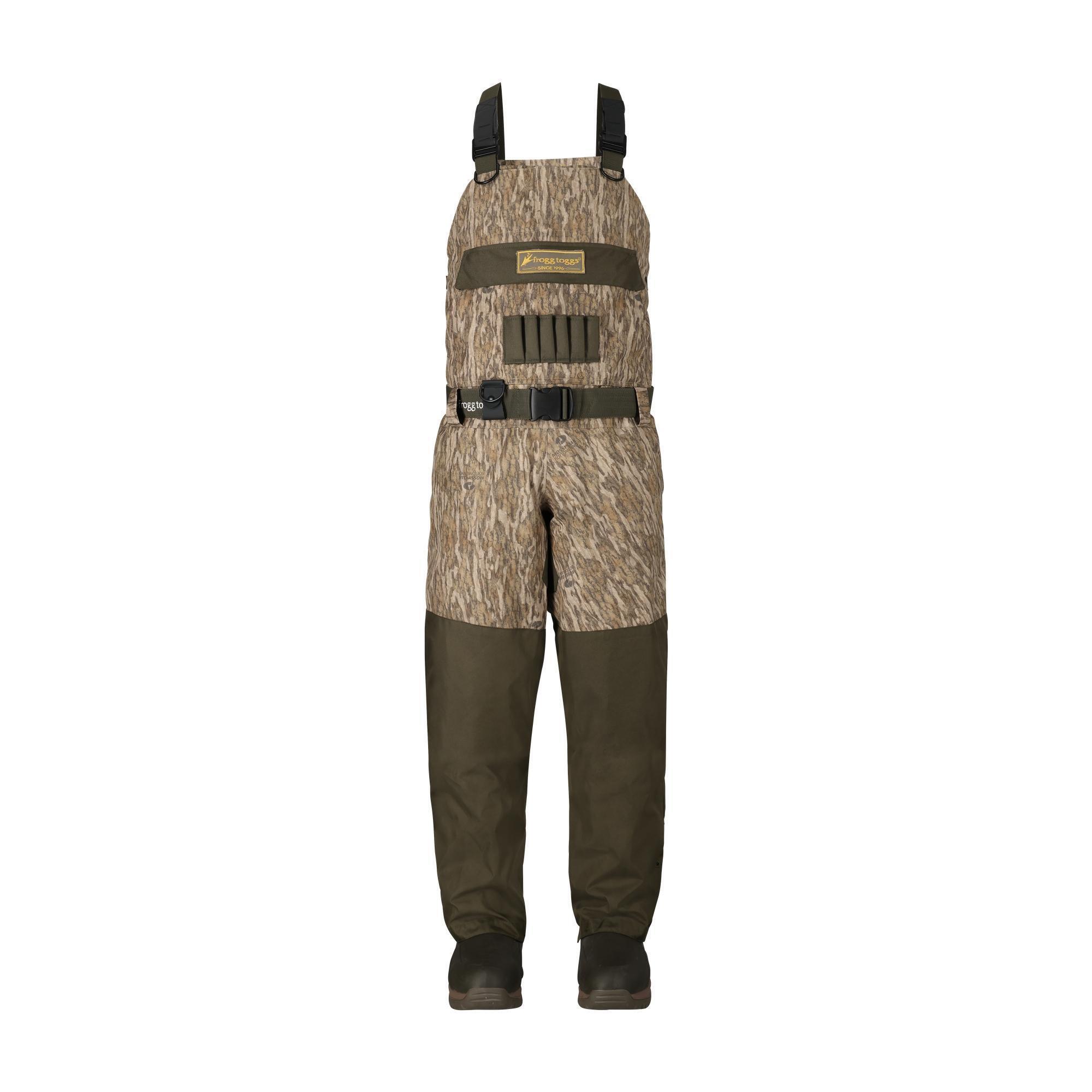 frogg toggs, Men's Legend Series 2-N-1 Wader, Size 14 Width Medium, Color Mossy Oak Bottomland, Model# 2LS011-800-140